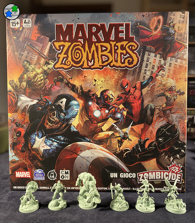Marvel Zombies - Miniature Eroe Zombie
