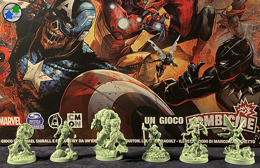 Marvel Zombies - Miniature Eroi Zombie
