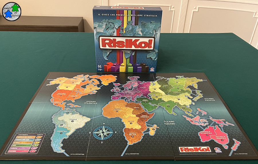 Risiko! Quarta Edizione - Plancia di gioco