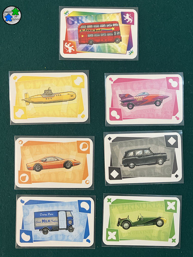 Ticket to Ride - Londra - Carte