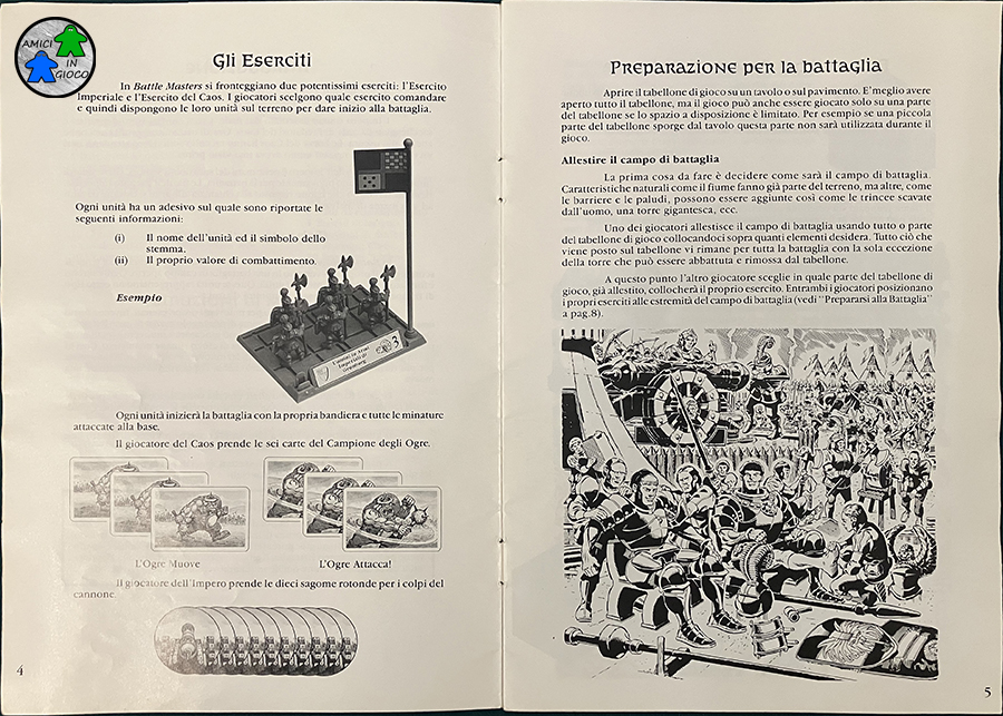 Battle Masters - Manuale