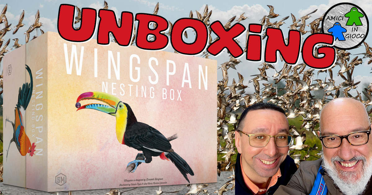 Wingspan Nesting BOX – Unboxing