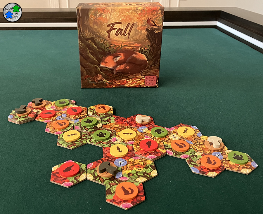 Fall - Scatola con Tessere e Segnalini di gioco