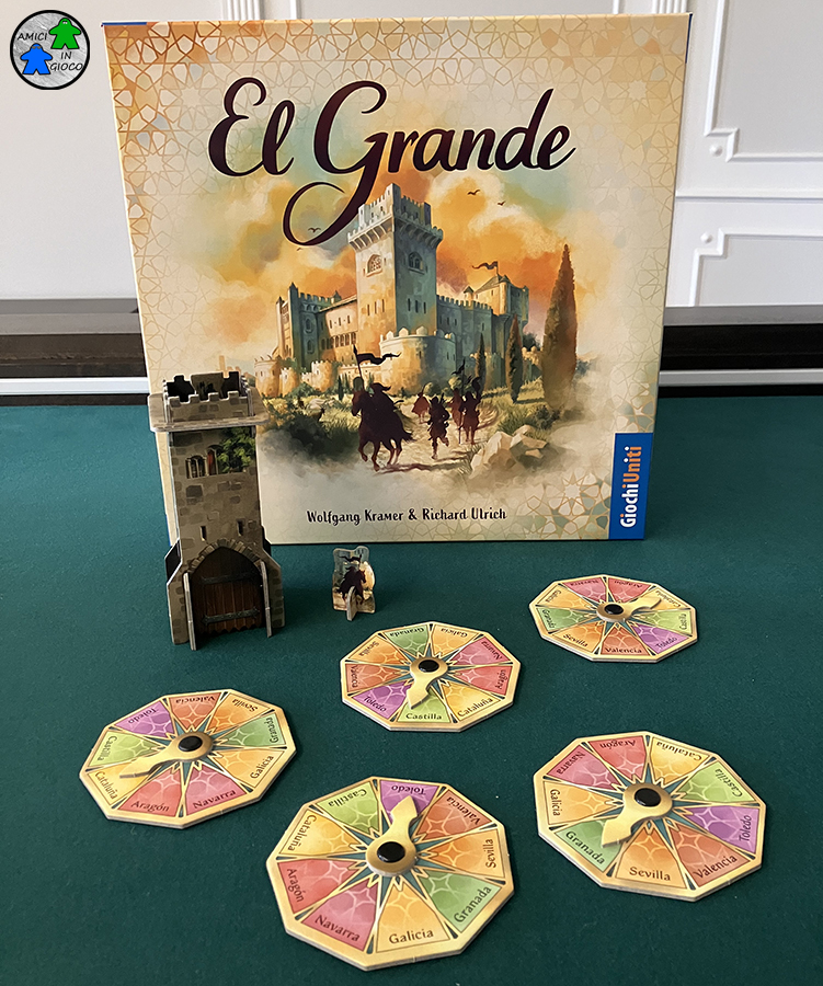 El Grande - Scatola e Componenti