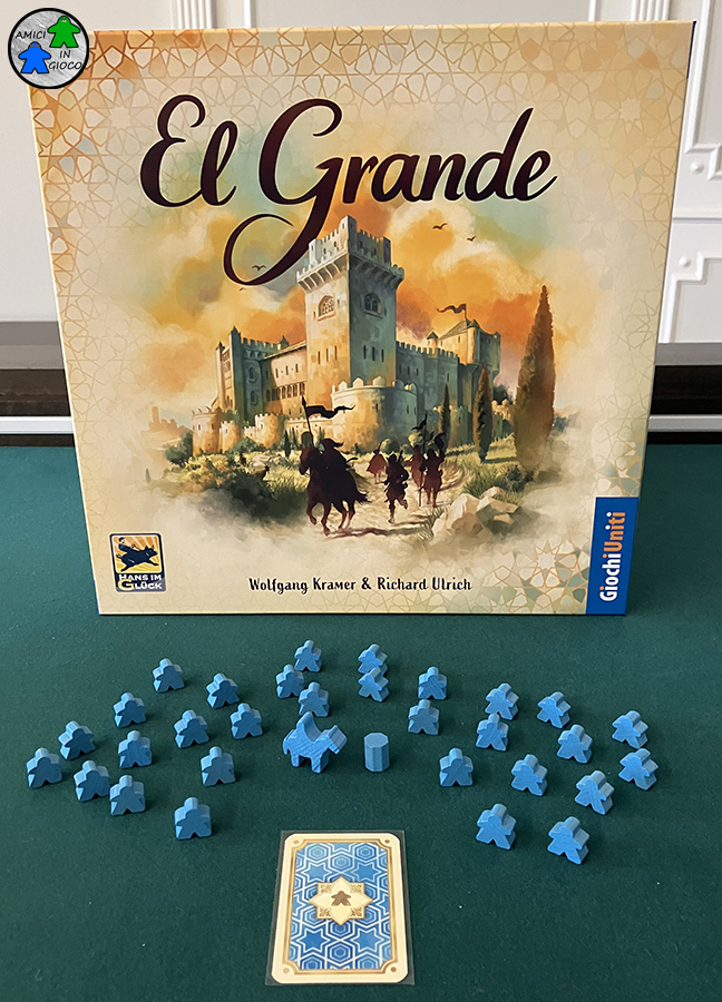 El Grande - Scatola e Meeple