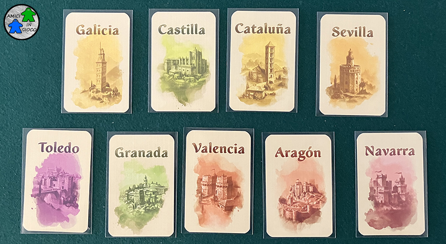 El Grande - Carte di gioco