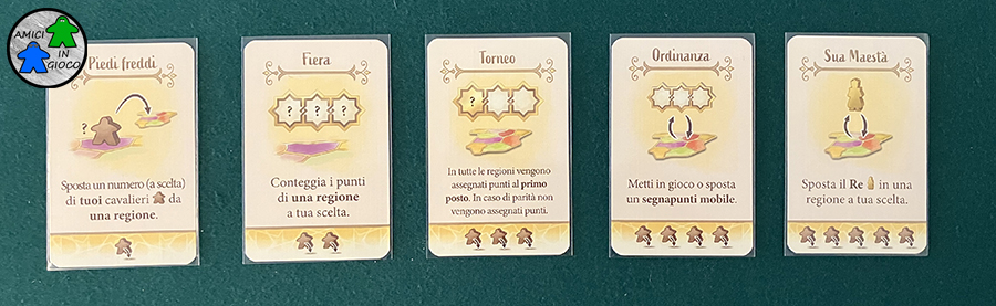 El Grande - Carte di gioco
