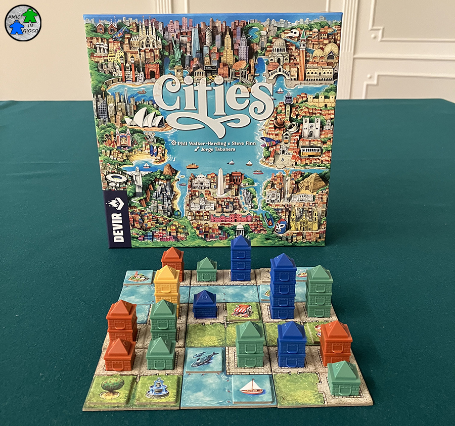 Cities - Scatola e Citta giocatore