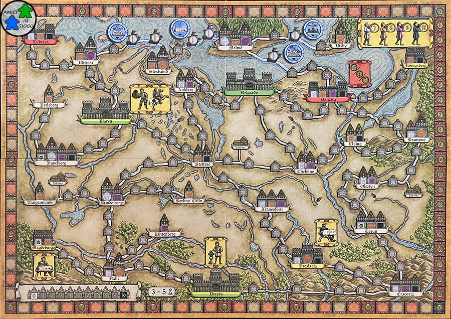 Hansa Teutonica - Plancia