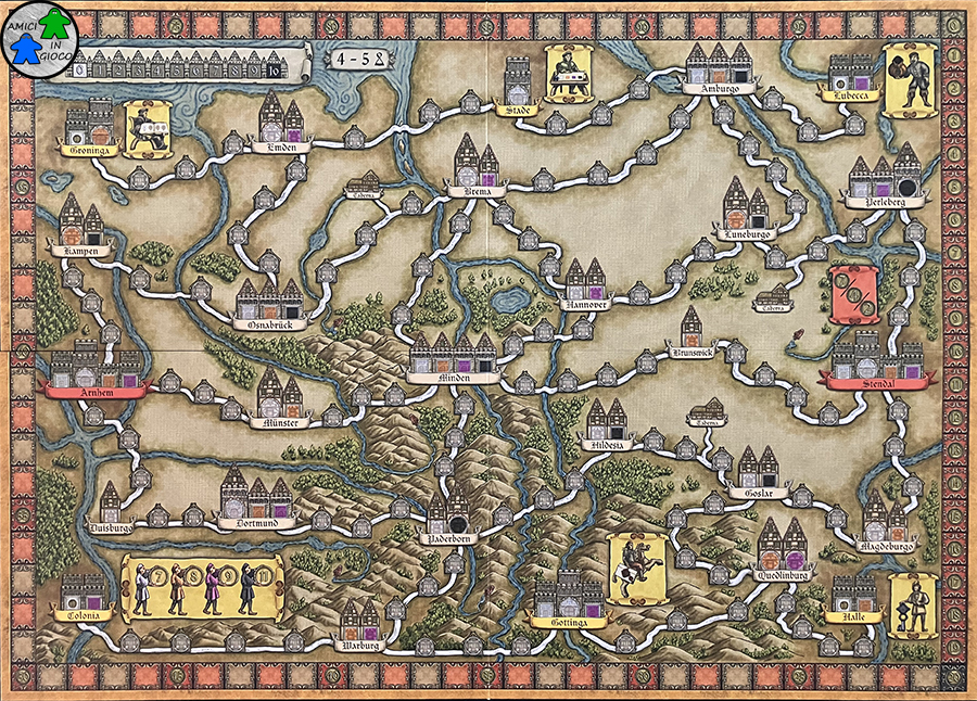 Hansa Teutonica - Plancia