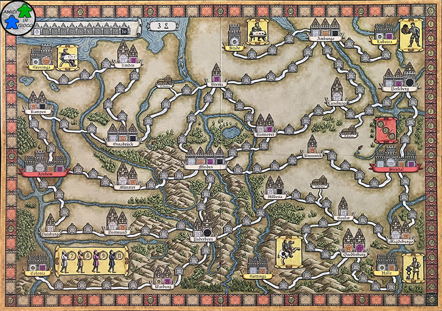Hansa Teutonica - Plancia