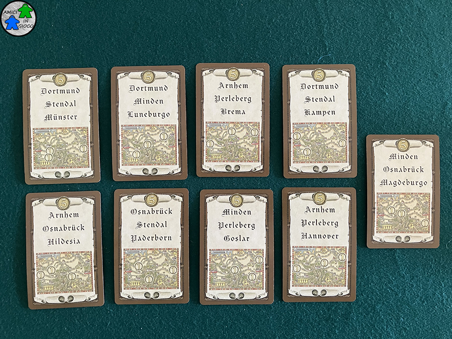 Hansa Teutonica - Carte