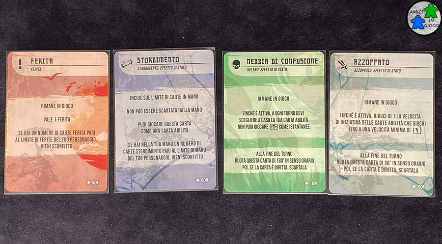 Senjutsu - Carte Ferita/Stato