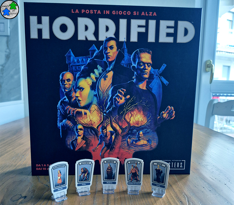 HORRIFIED - Scatola e Standee