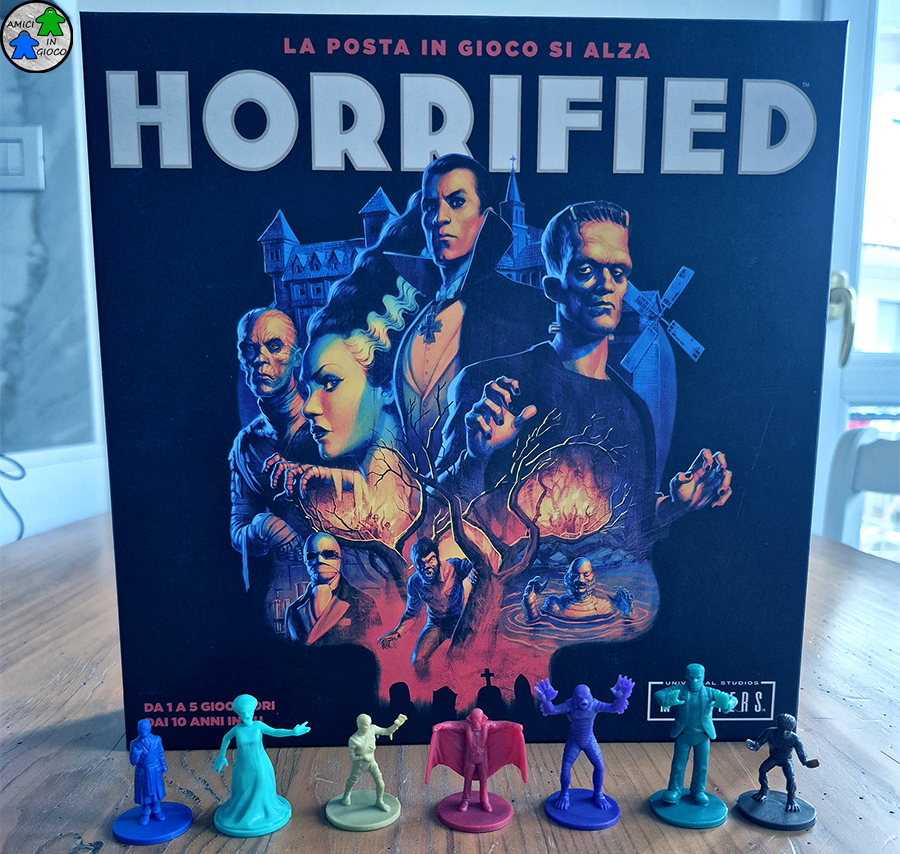 HORRIFIED - Scatola e Personaggi