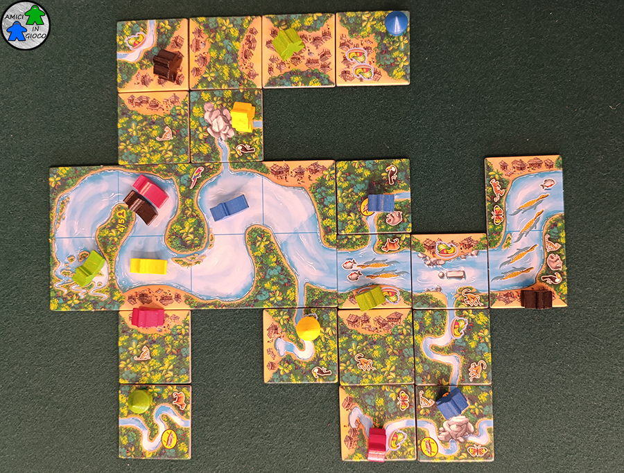 Carcassonne Rio delle Amazzoni - Tessere di gioco