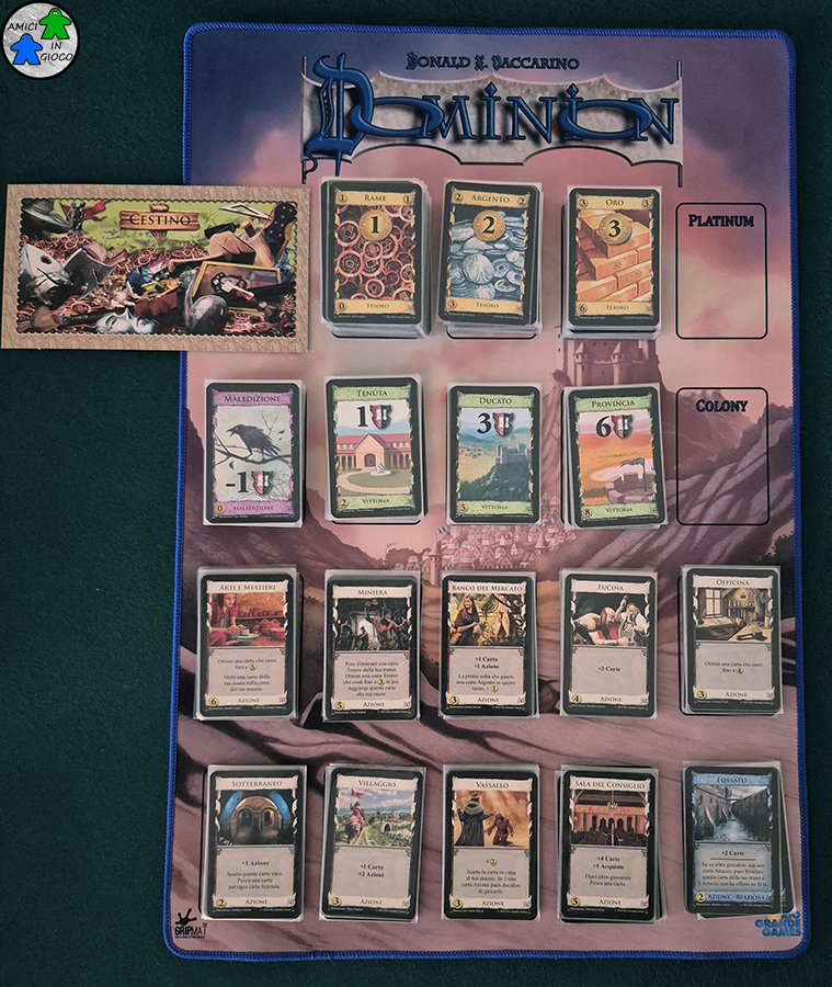 Dominion - Carte e plancia