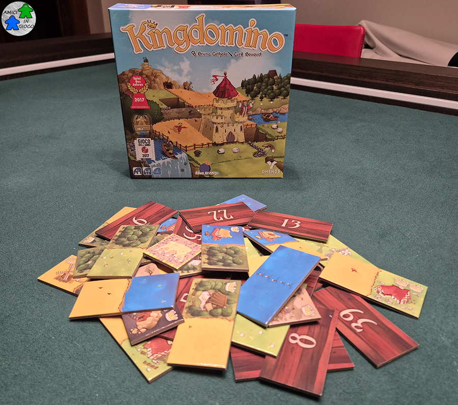 Kingdomino - Scatola e Tessere