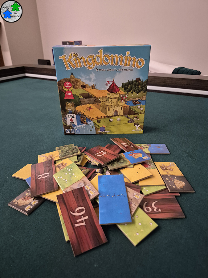 Kingdomino - Scatola e Tessere