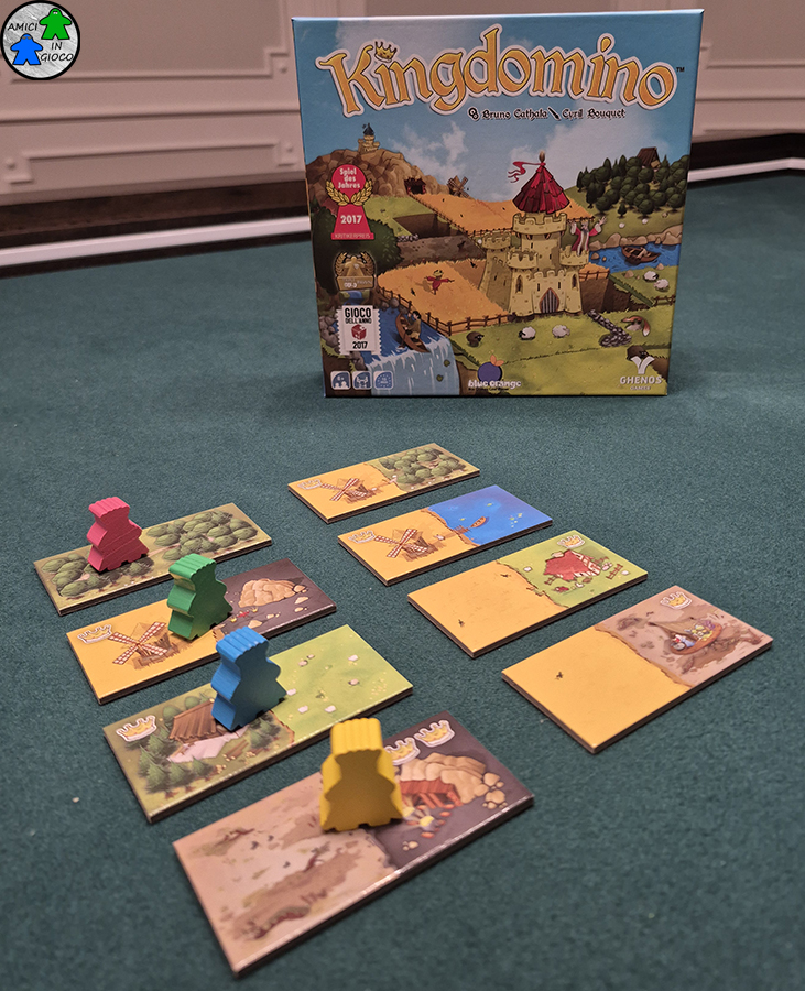 Kingdomino - Scatola e Tessere
