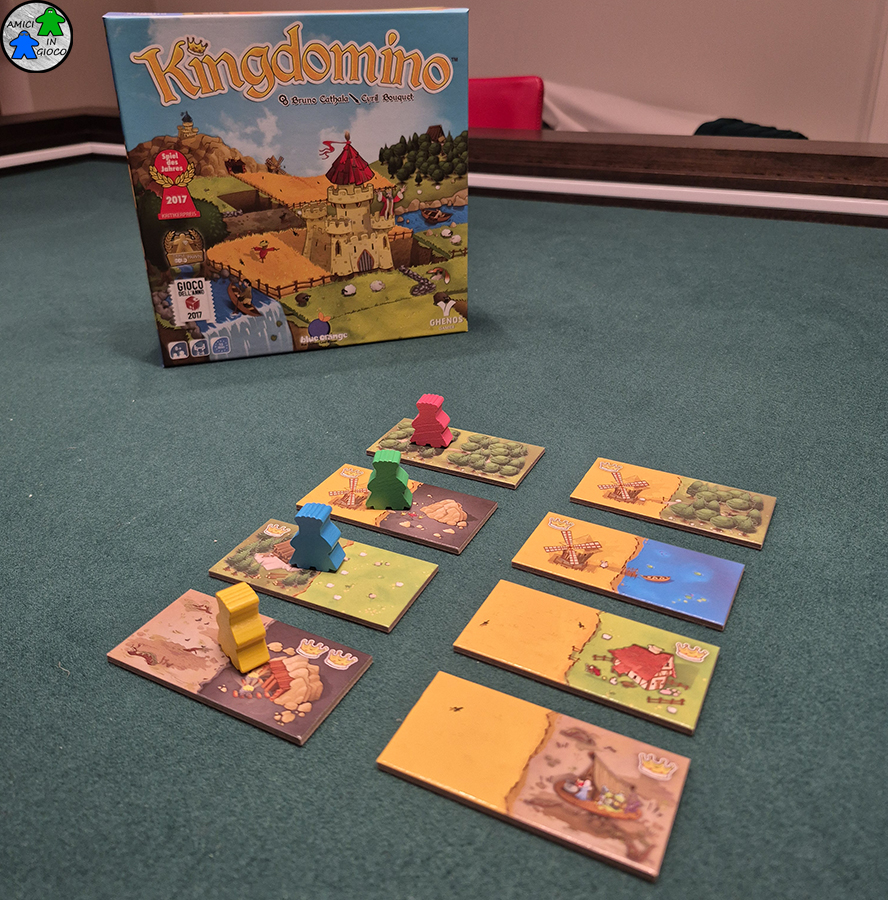 Kingdomino - Scatola e Tessere