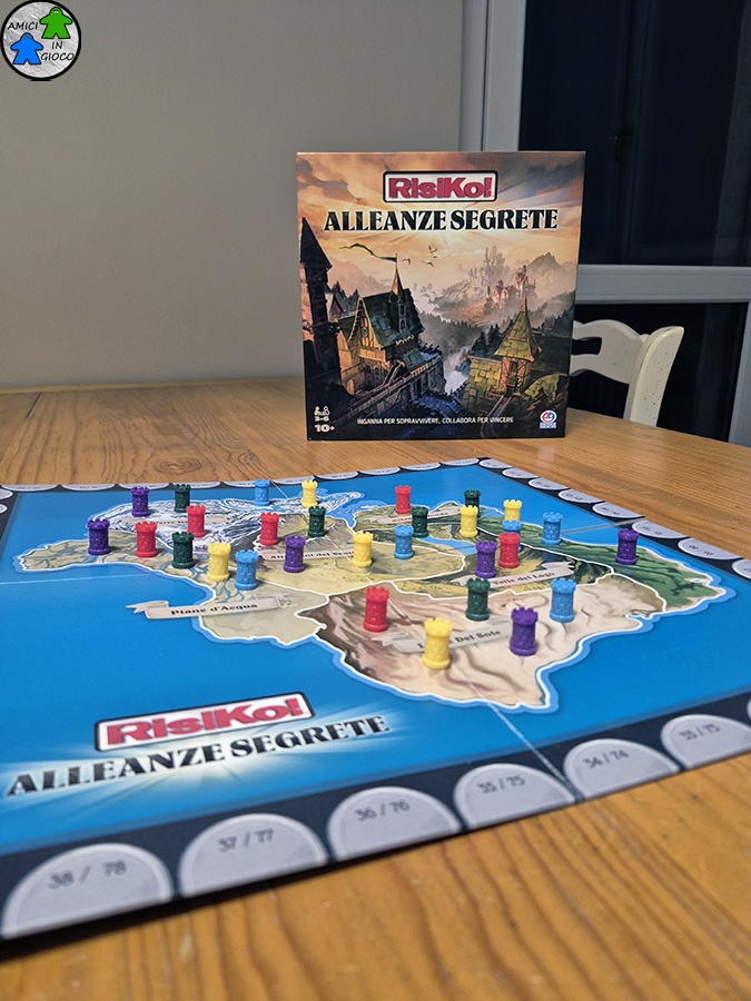 Risiko! Alleanze Segrete - Scatola Tabellone