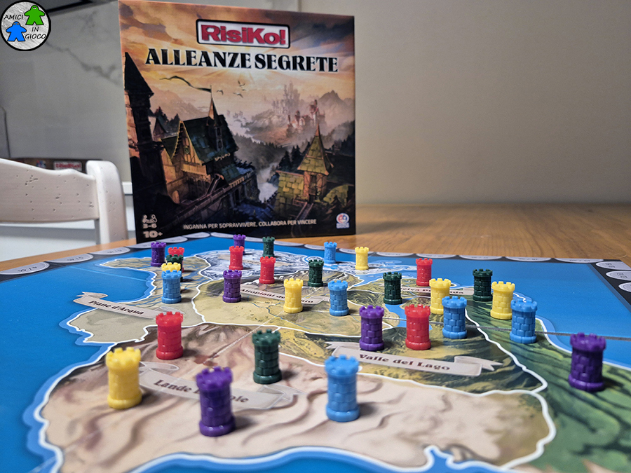 Risiko! Alleanze Segrete - Scatola Tabellone