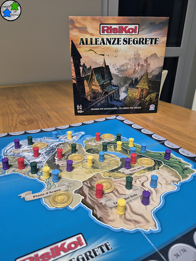 Risiko! Alleanze Segrete - Scatola Tabellone
